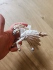 2007 White Pegasus Safari Ltd  Mythical Realms Figure Flying Horse Mare Wings 