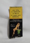 Vintage Bobtail Matchbook Cover Thomas Auto Supply Girlie Nudie Vt Advertising