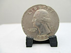 1985 P U s  Quarter Mint Error Struck Off - Center Strike