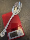 Chantilly By Gorham Sterling Silver Serving Spoon Pierced Original 8 3 8  