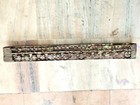  Old Antique Rare Hand Carving Floral Design Wooden Door Wall Panel