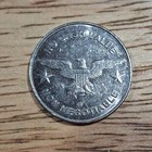 Car Wash Token - Nickel - Circulated - No Cash Value - Not Legal Tender