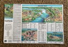Laminated Poster Map Niagra Falls Region  Unique Media Artistic Illustration Map