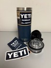 New Yeti   18oz Bottle Original Classic Navy Blue - Brand New Chug Bottle