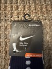 Nike Elite Performance Basketball Crew Socks Dri-fit Navy Blue Size 6-8 6-10 Nos