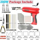200w Hot Stapler Car Bumper Fender Welder Gun Plastic Repair Kit W  1200 Staples