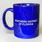 Vintage U s  Marshal Northern District Florida Blue Coffee Mug