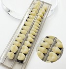 56 Pcs False Teeth Fake Teeth 2 Sets Synthetic Resin Dental Tooth  Upper Lower