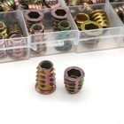 230pcs Threaded Hex Drive Insert Fixing Wood Screw Inserts Nuts M4 m5 m6m8 m10