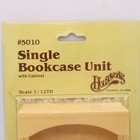 Houseworks Single Bookcase Unit Dollhouse Miniature 1 12 Scale  5010 New Sealed