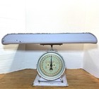 Vtg American Family Pink Nursery Scale With Tray 30 Lb Rare Baby Duck Bunny Face