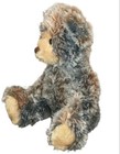 Aurora World Brindle Plush Gray And Brown Teddy Bear 12  Stuffed Animal Toy 