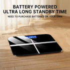 Digital Bathroom Scale 396 Lb Electronic Weight Scale Lcd Display Kg Lb