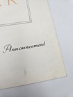 Vintage Jaguar Mark V Saloon Foldout Dealership Sales Brochure Preliminary 