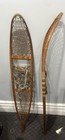 Snocraft Vintage Traditional Wood Rawhide Snowshoes 1942 W  Bindings 49-22