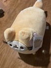 Pusheen Cat Plush Stuffed Animal  Medium 14-24 In  Beige white  Washable