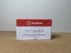 Simplisafe Wireless Siren 105 Decibel 1st Generation Ws1000