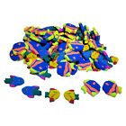 Bulk Mini Fish Pencil Erasers  144 Pcs  Double-sided  Kids Stationery Arts And