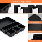 45pcs Tool Box Drawer Organizer Tray Dividers Set For Garage Cabinet Storage