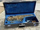 Yamaha Yas-61 Yas61 Alto Saxophone Purple Logo Early Serial 6828 Extras   As-l1