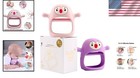 Infant Teething Toys  Bpa-free Penguin Teether Gift Set For Newborns   Babies