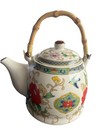 Vintage Kutani Ware Japanese Tea Set With 6 Cups