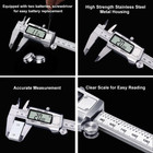 Kynup Digital Caliper  Caliper Measuring Tool  Micrometer Dial Vernier Caliper W