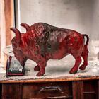 Buffalo Gasoline Cast Iron Bank Antique Americana Style