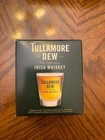 Set Of 3 Brand New With Box Tullamore Dew Irish Whiskey Shot Glasses   Clear