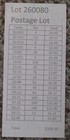 Us Discount Postage Stamps Unused  Below Face  Face Value  100 10  Lot 260080