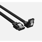 5pcs Sata 3 0 Cable Sata3 Iii 6gb s Right Angle Ssd Hdd Hard Drive  Black