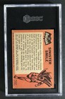 Original 1966 Topps Batman Black Bat Trading Card  27 Sgc 3