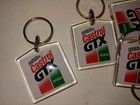 10 Vintage 1980 s Mint Unused Castrol Gtx Motor Oil Keychains Keychain