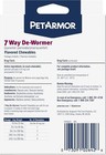 Petarmor 7 Way De-wormer For Dogs  Oral Treatment For Tapeworm  Roundworm25 Lbs 