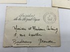 Charles De Gaulle Presidential Correspondence Cards 1960-61 France Lot
