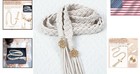 Elegant Ivory Handfasting Cord For Weddings - 68 Inch Rustic Lasso Keepsake