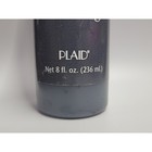 Plaid Gallery Glass Simulated Liquid Leading Black 8oz 16082 Stained Glass Look