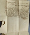 Egypt 1839 Entire Letter Cover From Cairo To Alexandria 