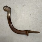 Solid Antique Koken Barber Shop Chair Short Arm Bracket 15nl Lh Only When Seated