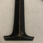 Vintage Or Antique Cast Bronze Or Brass 9    Letter N Building Marquee Sign