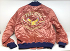 Vintage Fall Guy Stunt Association Satin 1980 s Tv Show Crew Jacket Lee Majors