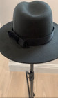 Black Fedora Hat With Removable Belt     Adjustable   Stylish