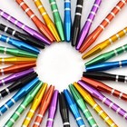30 X 6 Color Aluminum Alloy Darts Shafts Harrows Dart Stems Mixed Color 53mm
