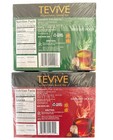 200 Bags Tevive All Natural Green   Black Tea 100 Bags W tags Each Box Exp  4 26