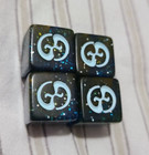 Mtg Magic 4 Planechase Planar Die Dice Set All 4 From Doctor Who Commander Decks