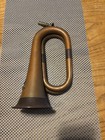 Vintage  Mgm Brass Reproduction 7th Cavalry  Bugle W   Property Tag