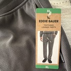 Eddie Bauer Men s Lounge Pants Xl Gray Solid Knit Textured Regular Fit