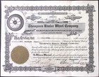 1930 Thompson Rimlor Wheel Company 2000 Shares Stock Certificate Arizona