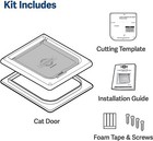 Petsafe Cc10-050-11 2-way Lockable Indoor Cat Door- For Cats Up To 15 Lbs