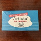 Vintage Oil Pastels Binney   Smith Artista 12 Count Crayola Sealed Nos